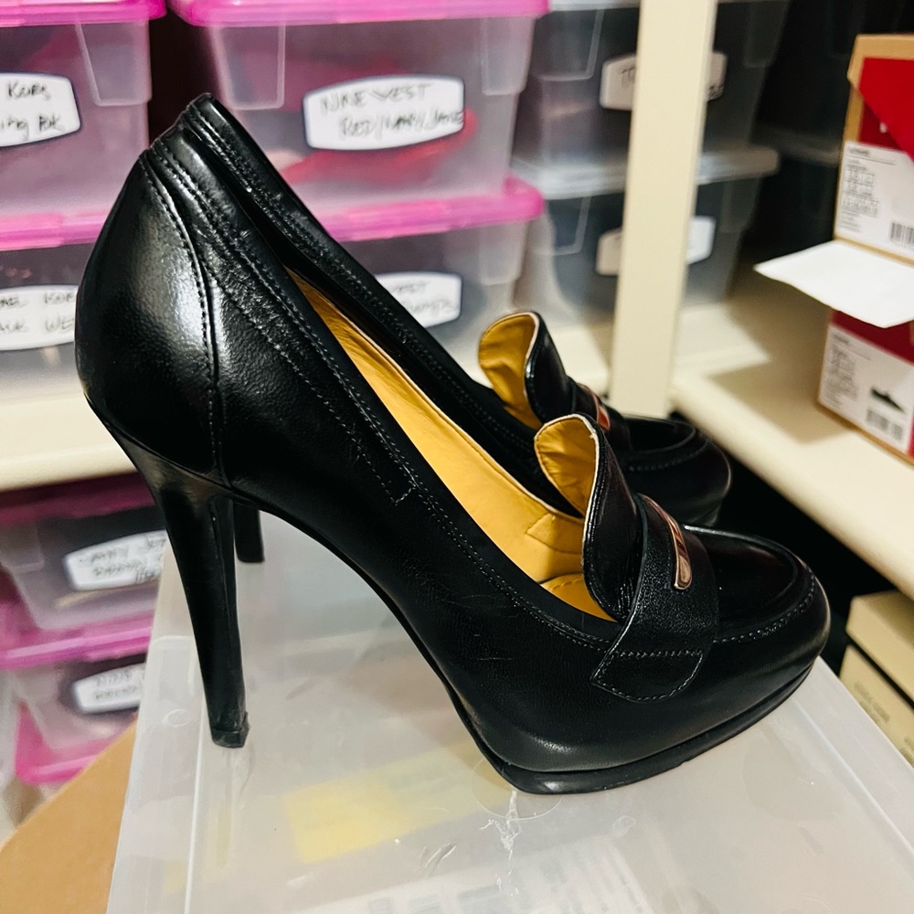 Pump up your look in these stylish shoes.
